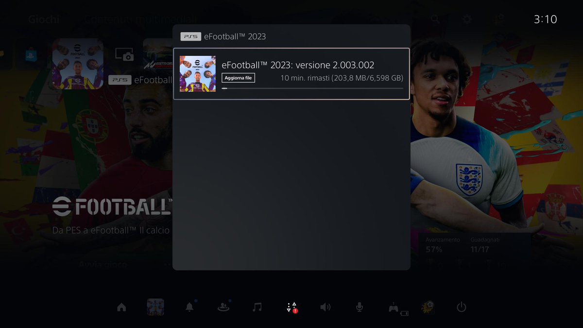 #eFootball2023 Aggiornamento 2.3.2 ora disponibile su #PlayStation5