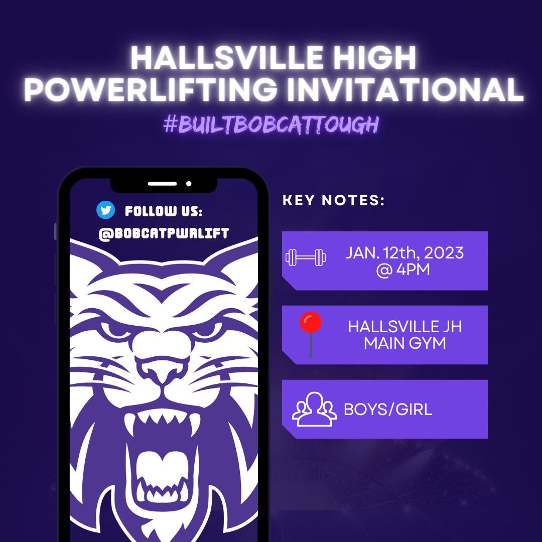 HvillePwrLift's tweet photo. Twas the night before the SZN, when all through the GYM
Not a creature was stirring, not even a mouse;
The WEIGHTS were hung by the rack with care,
In hopes that St. Arnold soon would be there;
#GoCats 🐾 #DONTSEEKCOMFORT #TisTheSZN https://t.co/hBzfY3vY5d