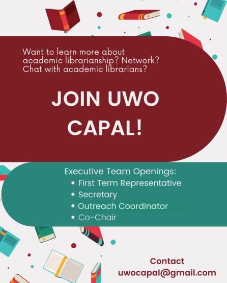 UWOCAPAL's tweet photo. Calling for applications! UWO CAPAL is looking for members to join our executive team! If interested please email uwocapal@gmail.com for more information. https://t.co/A9ncYwTV1g