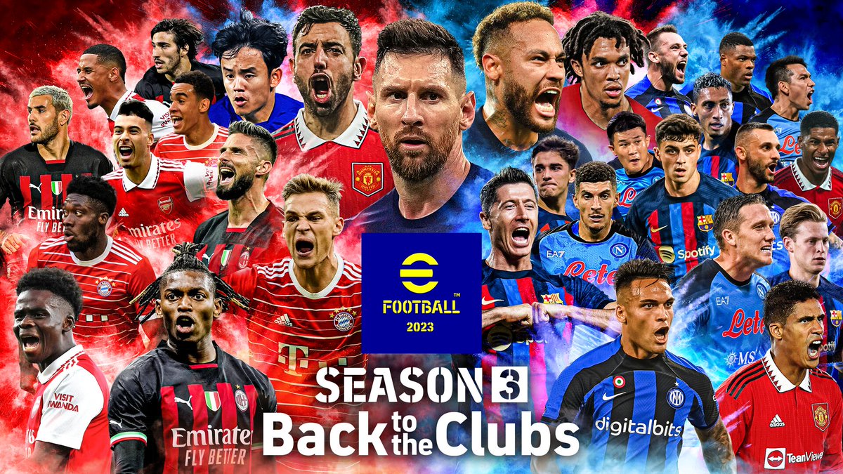 #eFootball2023 Official Image from #PlayStation Store: Stagione 3 | Back to the Clubs #eFootball