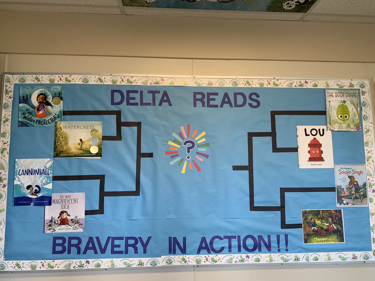 Gray Owls are exploring various books with bravery as a common theme. Which book will be voted the school favourite? Stay tuned…
<a href="/deltasd37/">DeltaSchoolDistrict</a>