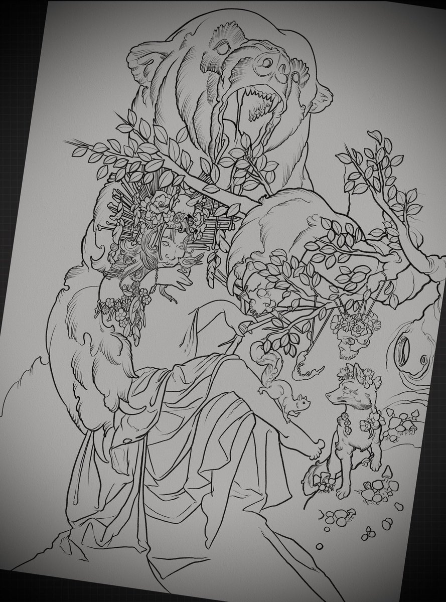 threethornedart's tweet photo. Working on this #fantasy #wipart https://t.co/8wF9gft87E