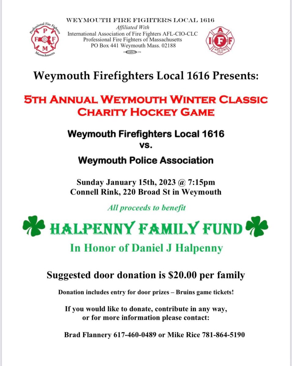 Weymouth Fire Local 1616 tweet media