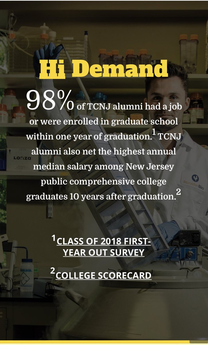 It’s all about your ROI!! Remember what looks like a good deal now could cost you in the long run. #4forthenext40 academics.tcnj.edu/succeed/
