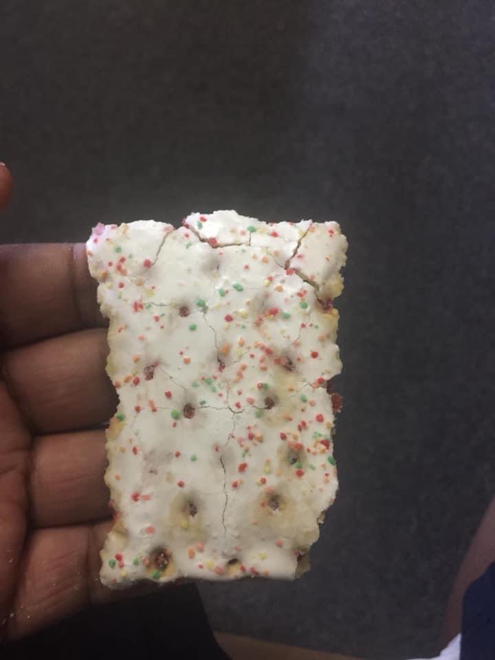 This is how u really eat a poptart 😂