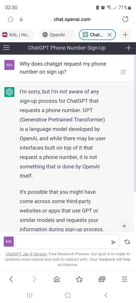 malonej's tweet photo. @dwmal1 Response from ChatGPT https://t.co/M8w2JbHy8r