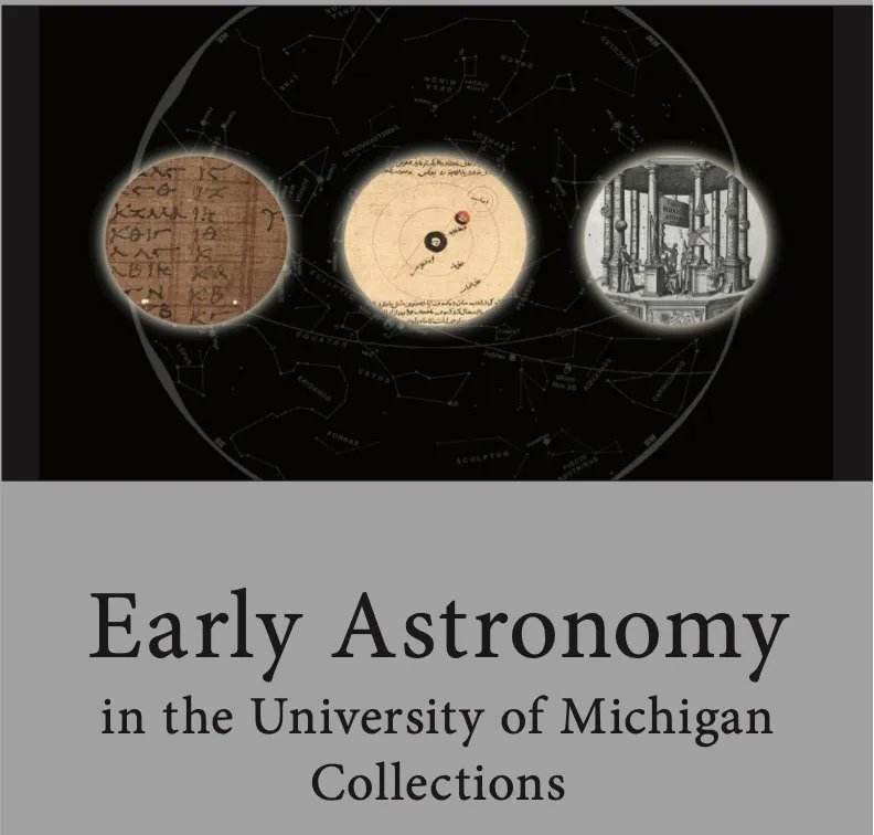 michiganastro's tweet photo. Want to learn more about the early astronomy collections in the UofM Library? There's a special exhibit in Hatcher now through May 15. More information at https://t.co/Z3lFzxROXQ
#umich #michiganAstronomy #michiganastro #history #umichLibrary #Library #astronomy https://t.co/vnET55wNaB