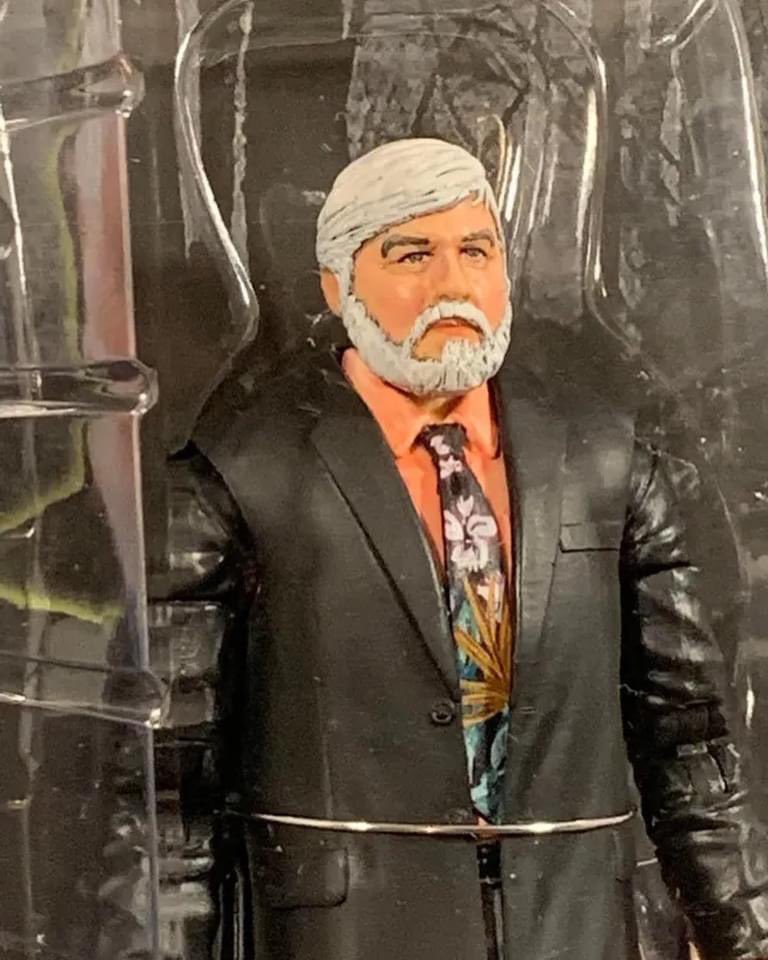 CryptoLoren's tweet image. First anniversary of the @CCT_custom #ActionFigure #ModelFigure of @CryptoLoren Loren Coleman International Cryptozoology Museum 11 January 2021.