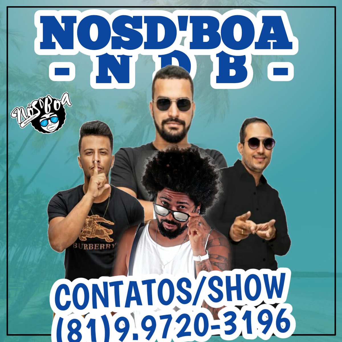 BandaNosdBoa's tweet photo. Banda de samba e pagode , com um repertório do pagode atual ao anos 90 , um pitada de rock nacional com um swingue de samba , um bloco Pernambucano com frevos . É Nosd’Boa ✌🏾.
https://t.co/KPVQGncK0M https://t.co/lDiLaYaQYd