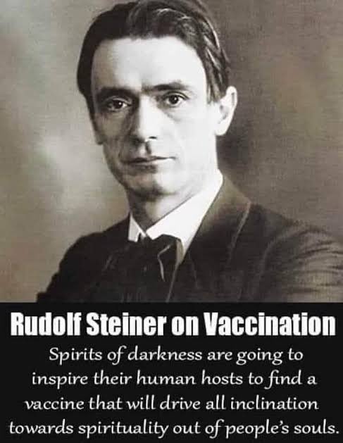 ccashen1's tweet photo. @naomirwolf Rudolf Steiner called it. #soulsnatch https://t.co/ho0cxPfRNu