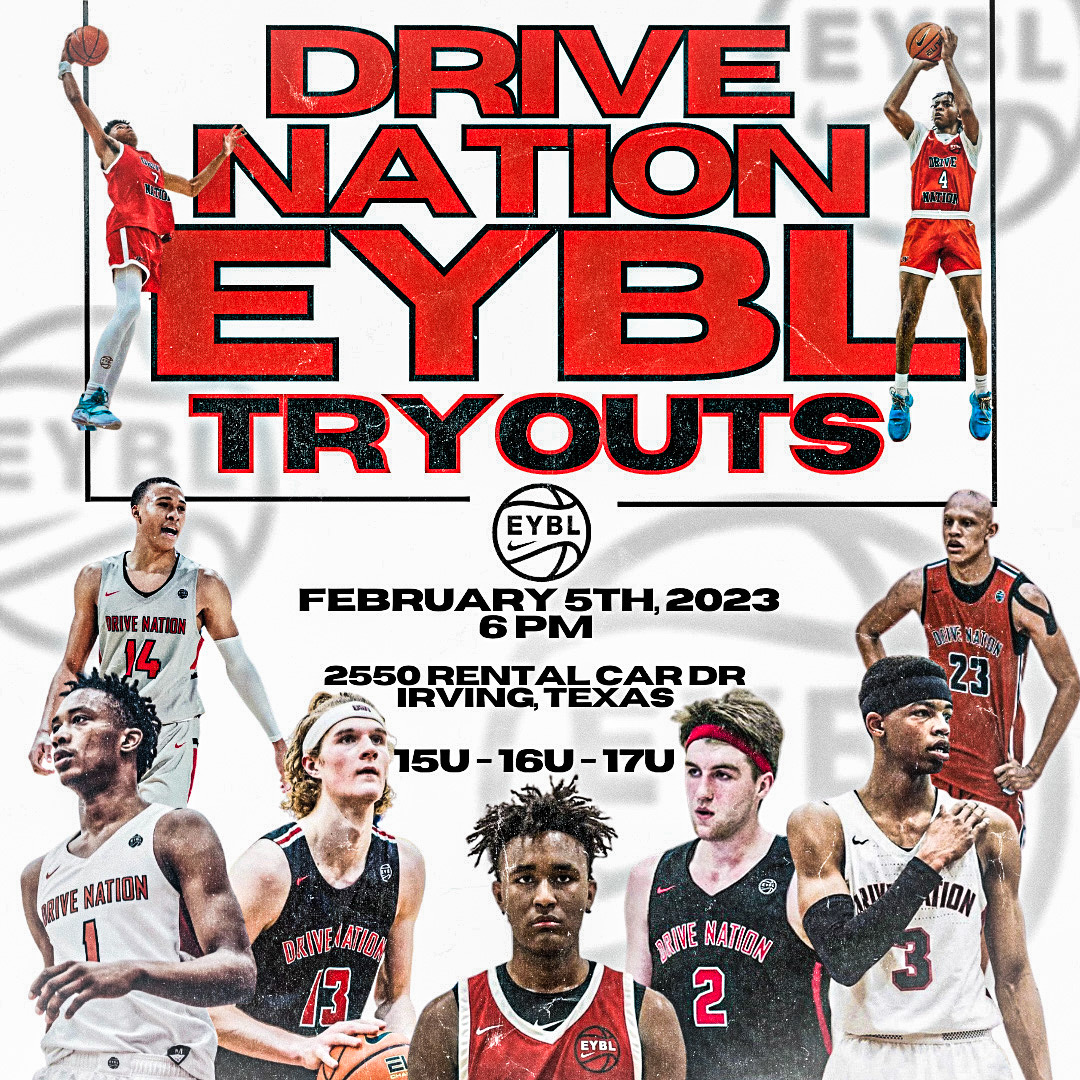 NIKE EYBL Tryouts Don't miss your chance to prove yourself as one of the ELITE in DFW!!! Register Today!!! eventbrite.com/e/drive-nation… #nike #eybl #drivenation #elite