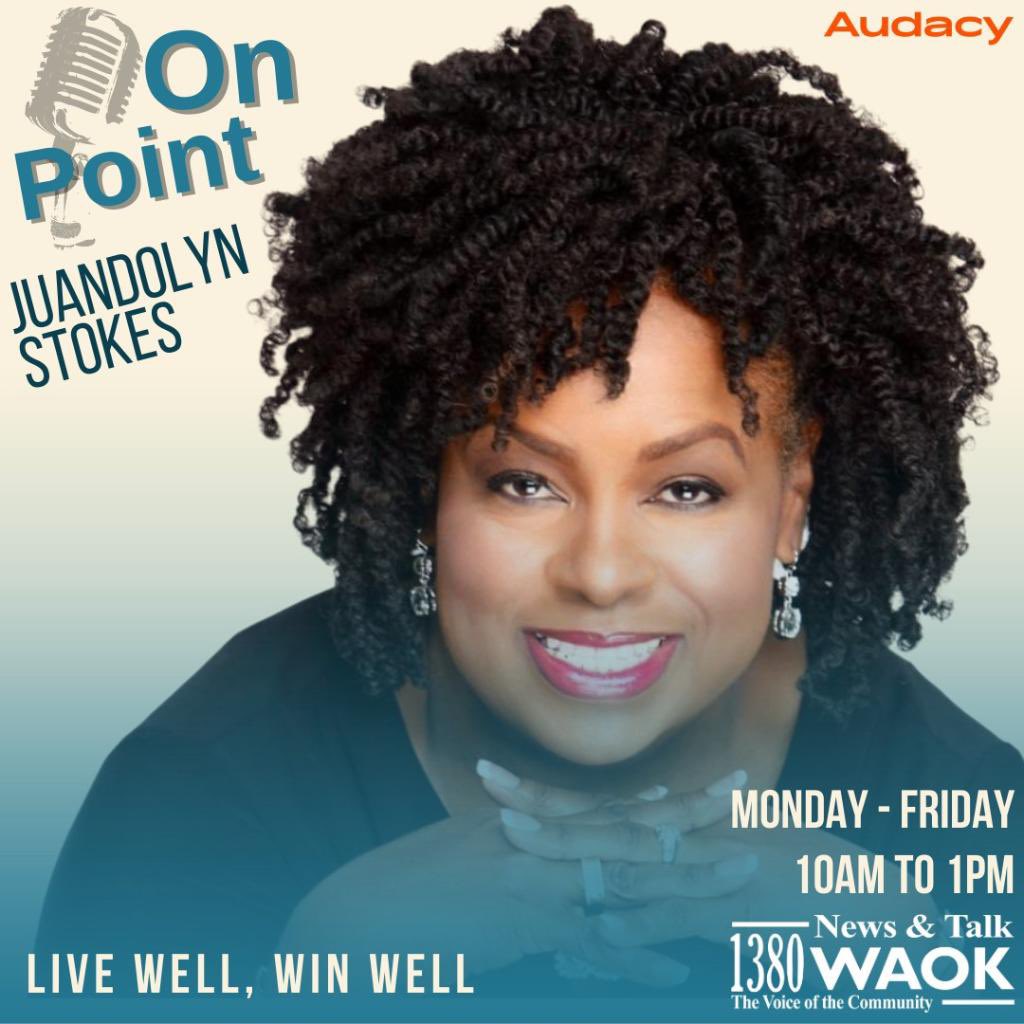 Juandolyn Stokes (@juandolynstokes) on Twitter photo For your daily news and conversation on national topics and issues tune in to #onpointwithJuandolyn on <a href="/WAOK/">News & Talk WAOK</a>. For your daily news and conversation on national topics and issues tune in to #onpointwithJuandolyn on <a href="/WAOK/">News & Talk WAOK</a>.