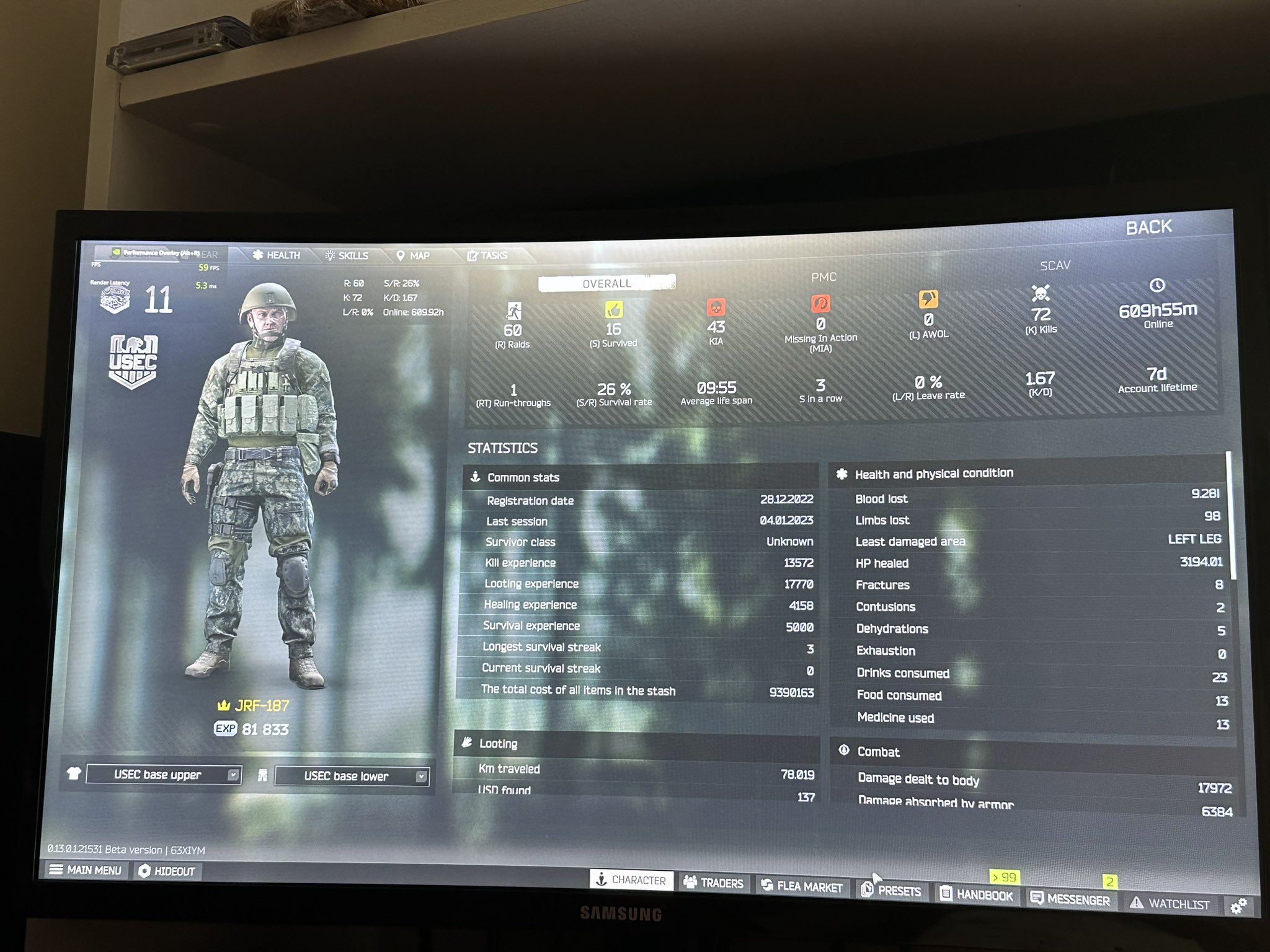 Go Buckeyes on Twitter "tarkov Reverse the false bans while your at it. 26 survival rate