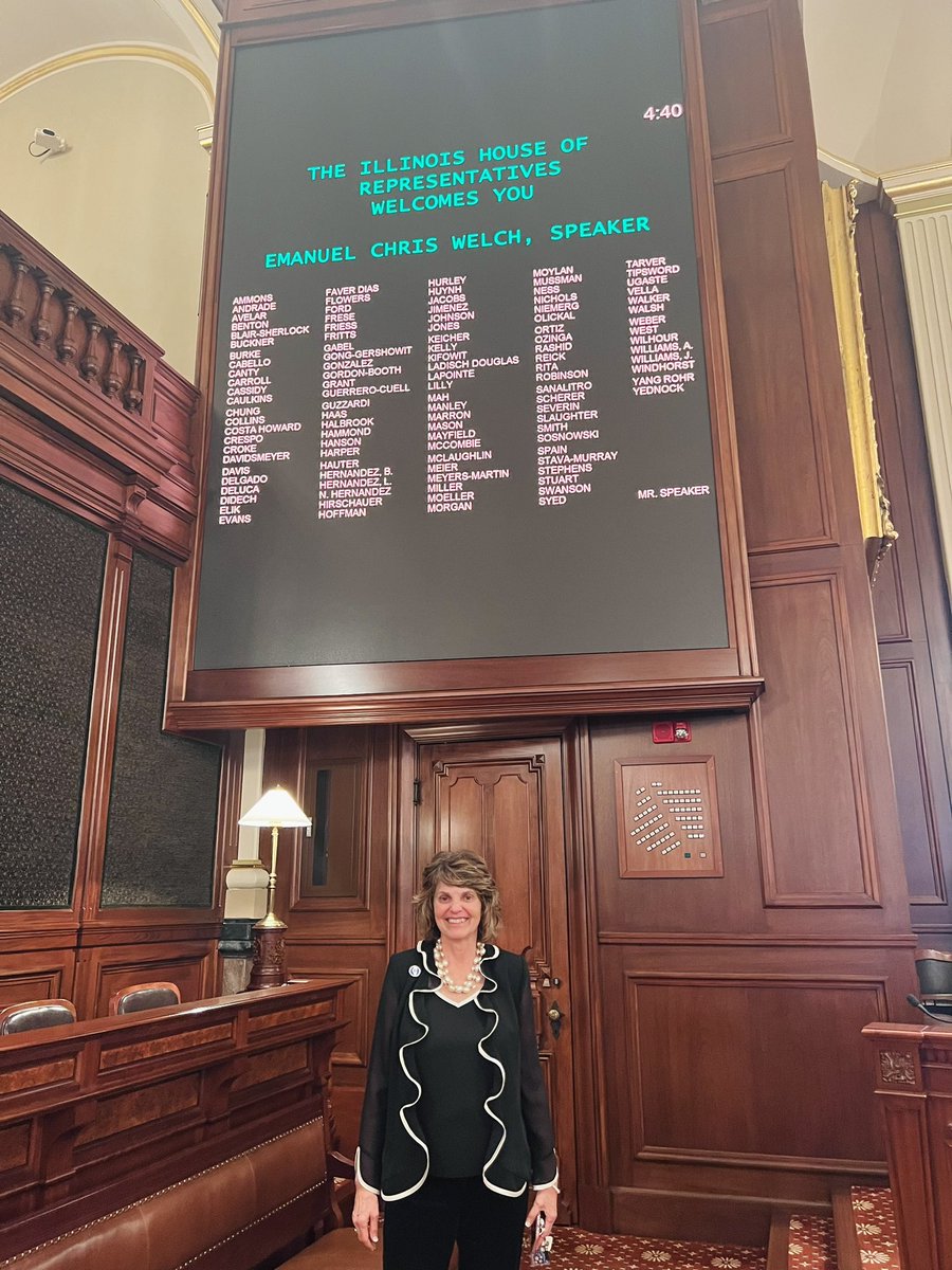 What an honor to be sworn in as a member of the 103 Illinois General Assembly today!