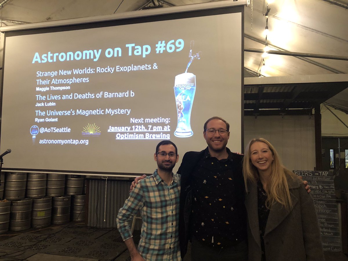 IT’S (almost) TIME. Our speakers are ready to wow you tonight! #AstronomyOnTap #AstroOnTap