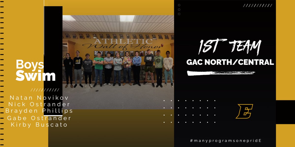 fzeactivities's tweet image. Better late than never! Congrats to our @fzeswim all conference athletes! #manyprogramsonepridE