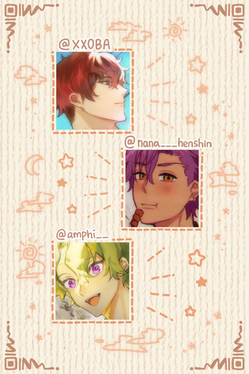 Satu kabar lagi, dikarenakan kontributor-kontributor sebelumnya tidak dapat menyelesaikan bagiannya karena beberapa hal, kami memutuskan untuk mengganti peran illustrator untuk karakter Hiiro, Adonis, dan Nagisa! 👏👏👏