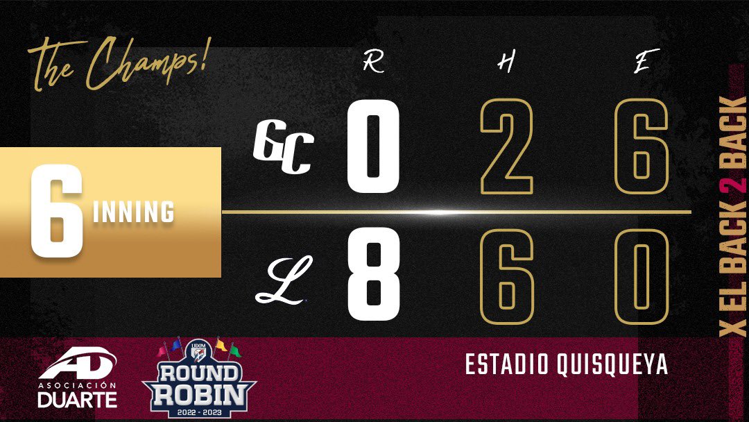 Gigantes_Cibao's tweet photo. 6 Entradas completas.
#XElBack2Back https://t.co/UhNK3z2LHD