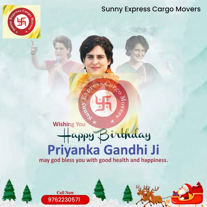 Wish you a very happy birthday Mrs. Priyanka Gandhi ji. 