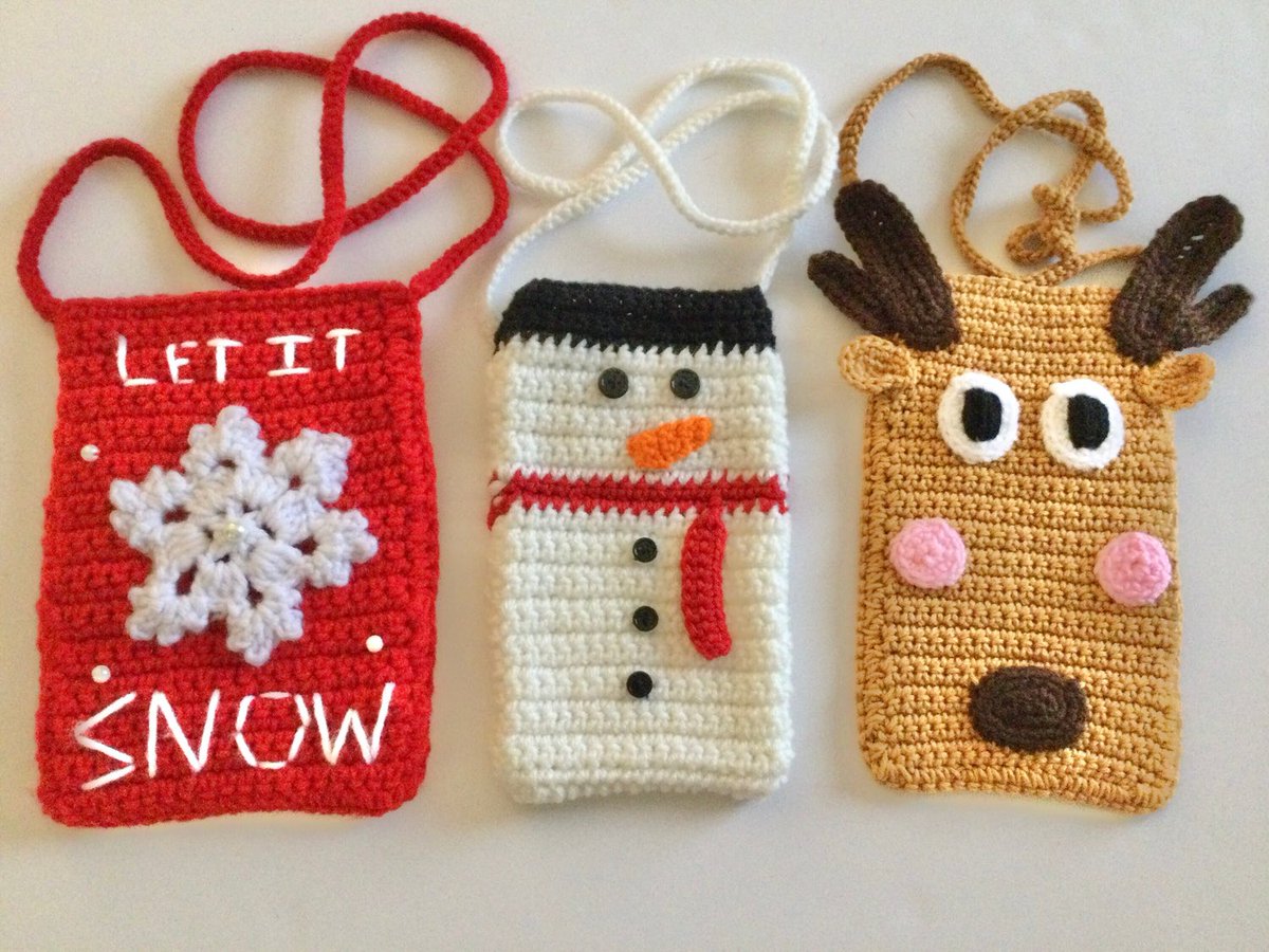 ❄️⛄️❤️ #Christmas #Crochet #Pouches , #Winter #Purses , #Snowman , #Snowflake , #Reindeer  #etsy #christmas #crossbodybags #christmasbags #crochetpurses #crochetpouches #christmaspouches #snowmanbag 

etsy.me/3X84FkQ

God bless ❤️