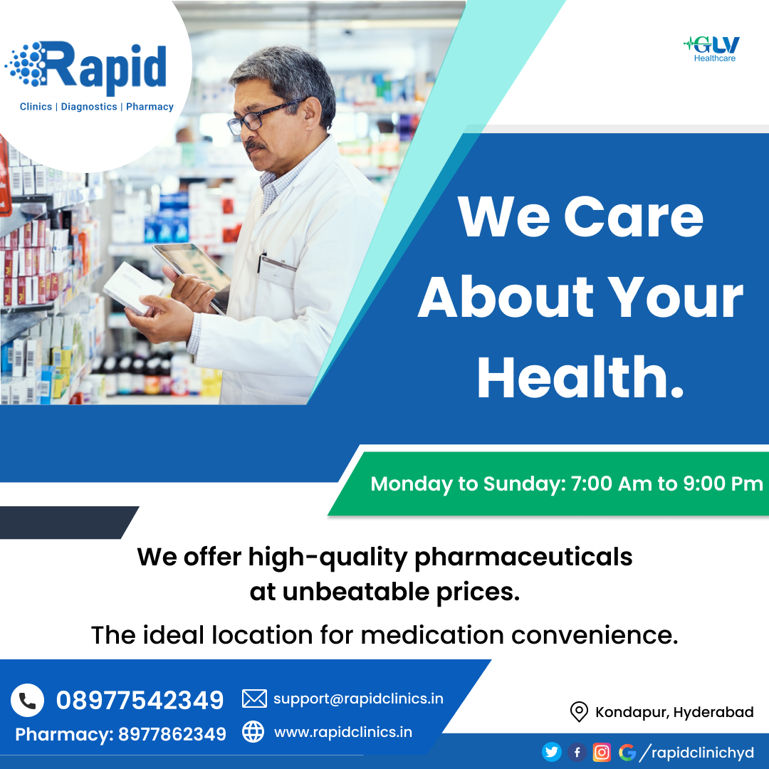 Rapid Clinics, Diagnostics and Pharmacy tweet media
