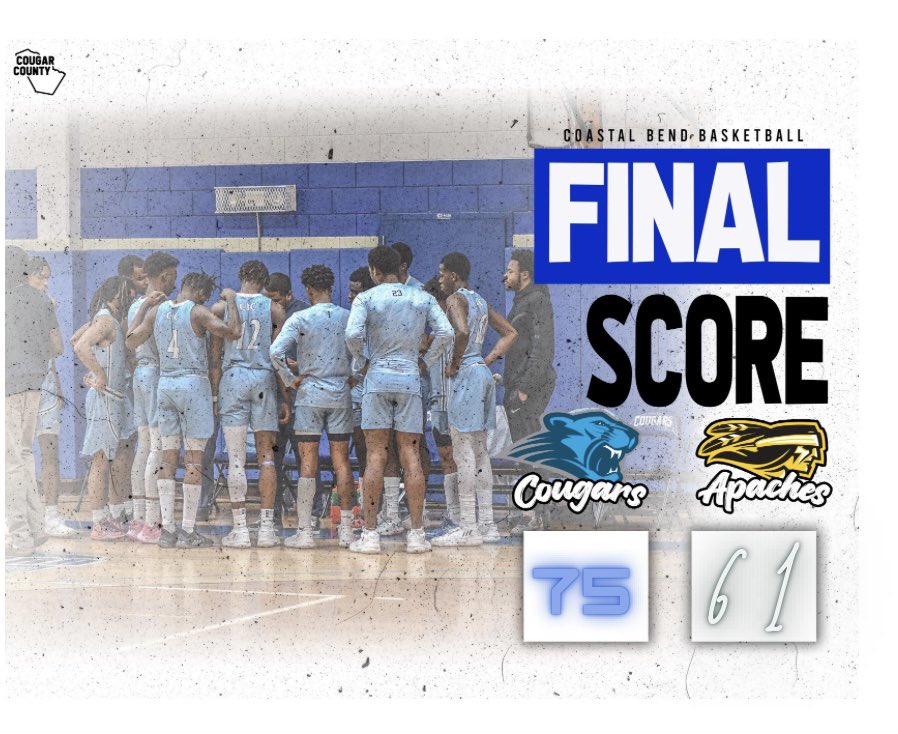 Cougars pick up the win at Tyler 75 ~ 61.