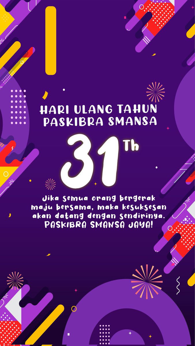 Salam Paskibra!! 🇮🇩🇮🇩 

Hari Ini adalah Hari lahir Paskibra Smansa, tempat menyalurkan aspirasi dan bakat minat anggotanya, Kami bangga menjadi bagian dari Paskibra Smansa✨

Selamat Ulang Tahun Paskibra Smansa selalu torehkan prestasi mu sampai ujung dunia.