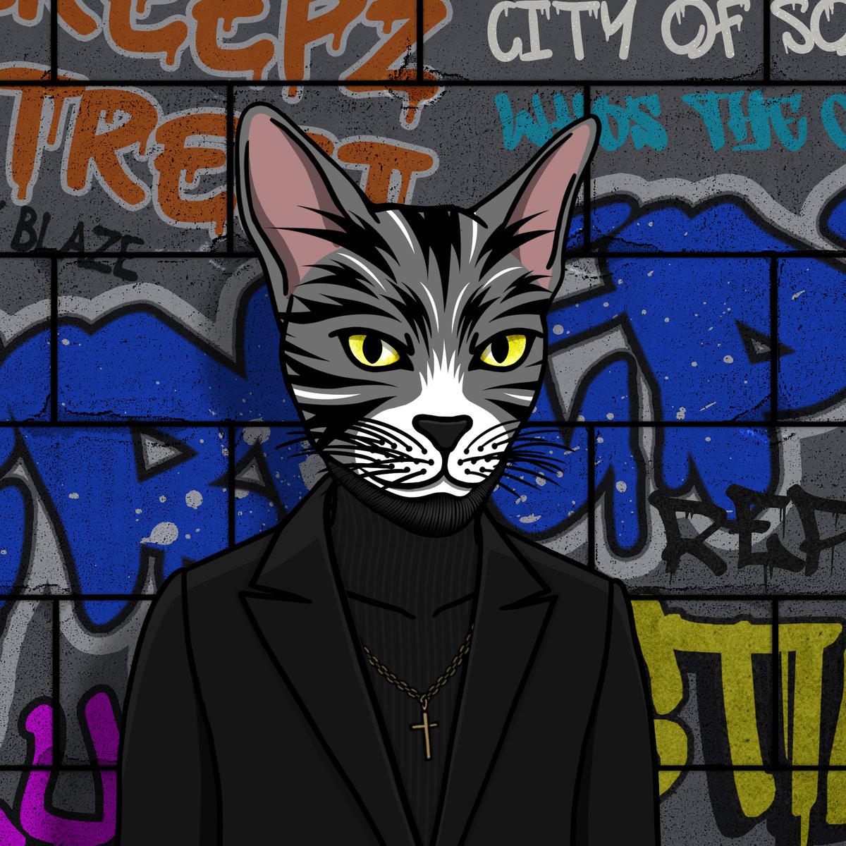 [CATSTAZ PARADISE VOL.1] 

#WELCOMEBACK

We are looking for a gangster to join.
14th NFT Drop!!!
LINE-UP!!!

opensea.io/assets/ethereu…

#CATSTAZPARADISE #NFT #NFTdrop  #NFTCommunity #NFTGiveaway #NFTGiveaways  #Giveaway #opensea #HIPHOP #OpenseaNFTnews 
<a href="/OpenseaNFTnews/">OpenSea NFT News</a> <a href="/opensea/">OpenSea</a>