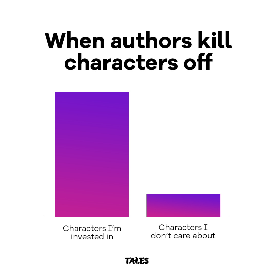 Why is it always the good ones that go first? 😩 

#talesfiction #writer #reader #readingcommunity #interactivefiction