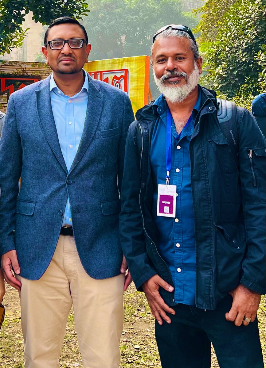 Absolutely thrilled to have attended the fantastic <a href="/DhakaLitFest/">Dhaka Lit Fest</a> during a quick break- inspirational, thought-provoking and above all incredible fun and rejuvenating! Thank you to all the organisers, especially the brilliant Ahsan Akbar