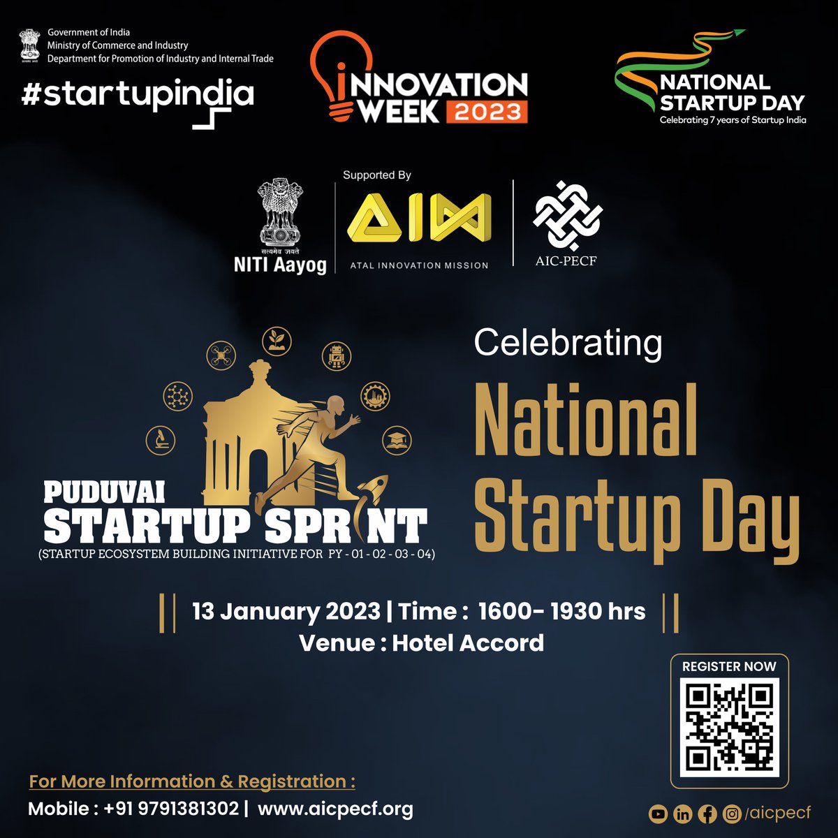 aicpecftweet's tweet photo. As Atal Incubation centre - PEC Foundation is celebrates #nationalStartupDay innovation week 2023 in Puduvai ecosystem. 
Visit- https://t.co/YCdHKSRWZn

#startupindia #NationalStartupDay #Startup #innovations #StartupPolicies #innovationweek2023 #innovation https://t.co/5iU3JPbTHB