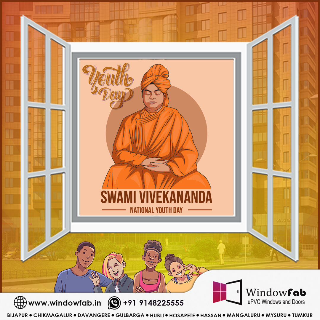 WindowfabuPVC's tweet photo. The future of a nation depends upon the youth of the country….. Best wishes on National Youth Day to the young brains and minds of our nation. Happy National Youth Day!
﹡
#windowfab #upvcwindows #upvcdoors #upvc #upvcwindows #upvcdoors #upvcwindow #upvcdoor #upvcdoorsandwindows https://t.co/yRSyce7GPF