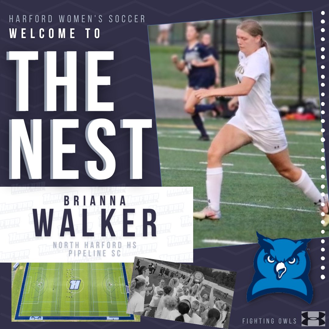 Excited to announce our newest member of the Fighting Owls Family! #1Harford