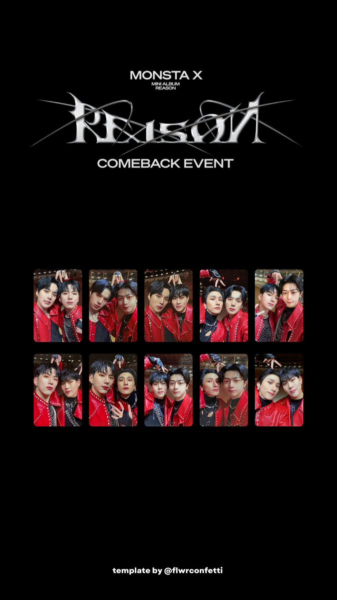 flwrconfetti's tweet photo. Reason Unit photocards

Album | Comeback Event

몬스타엑스 | 몬스타엑스 포카
#MONSTAX https://t.co/iuldDkFsrP