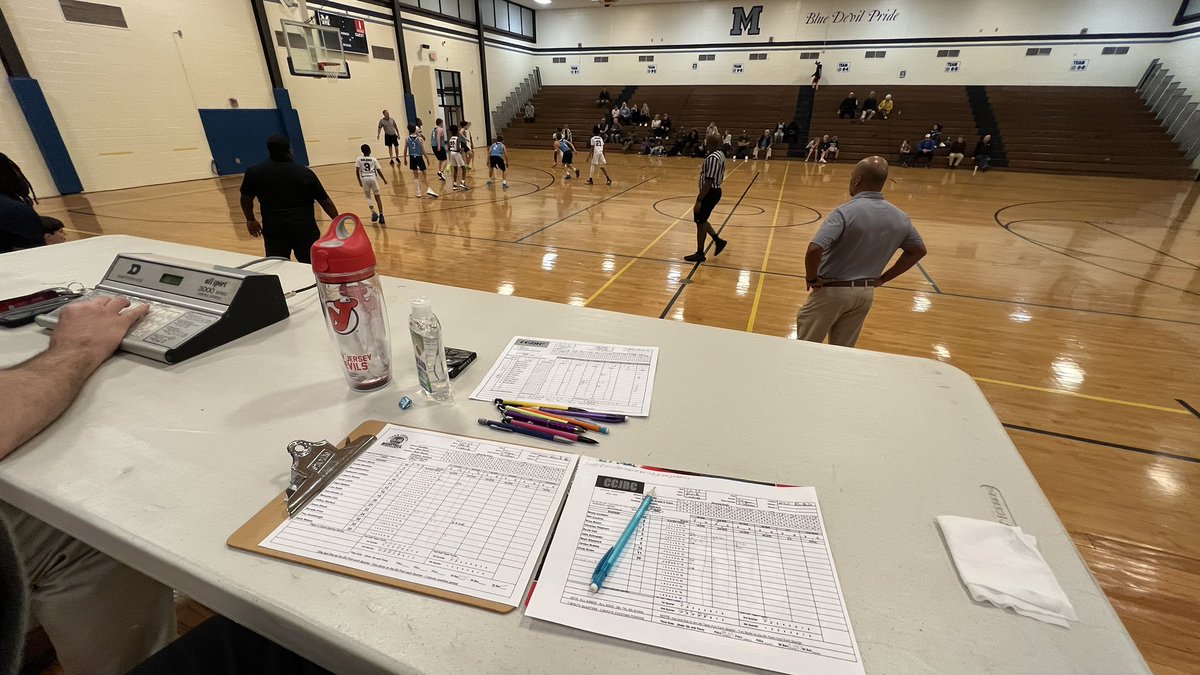 TMayerTV's tweet photo. I’m filling in as a 🏀 #scorekeeper for Marietta Middle Grades girls and boys basketball for the remainder of the season, it’s exciting and I’m picking up valuable practice scoring. @MariettaCitySch @MariettaHSHoops @MariettaMiddleS #MariettaBlueDevils #MHSBlueDevils https://t.co/SRPsBPWnC5