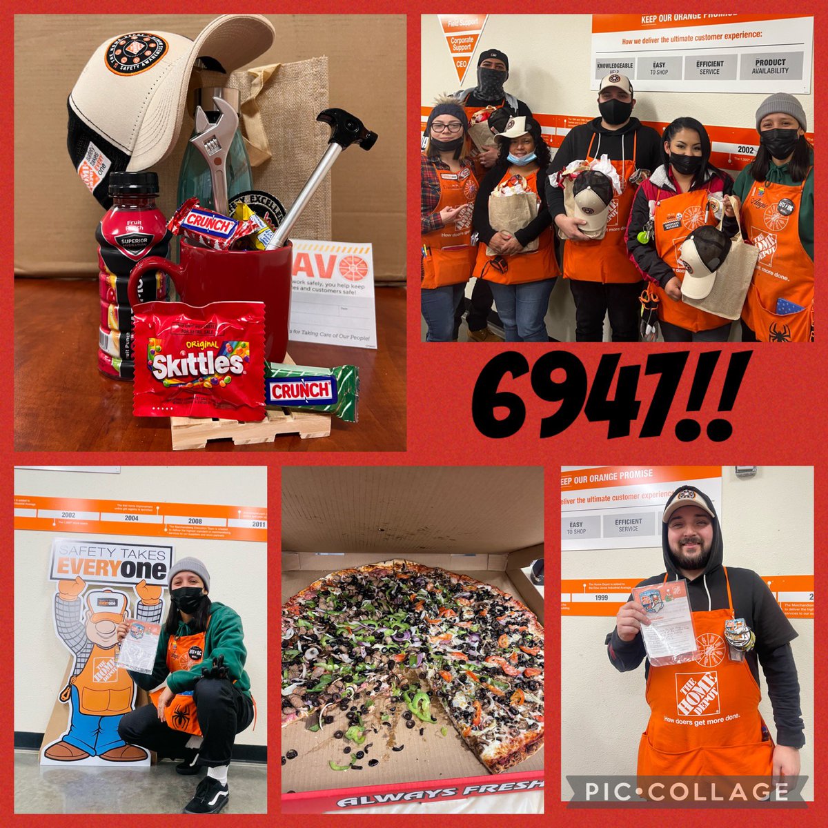 Big shout out to my infocus team for always leading by example! We appreciate everything you do !!❤️❤️ #SafetyTakesEveryone #6947Proud
