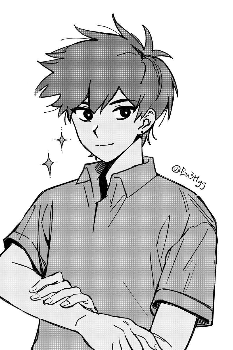 Bu3Hgg's tweet image. #OMORIFANART #OMORI
히로