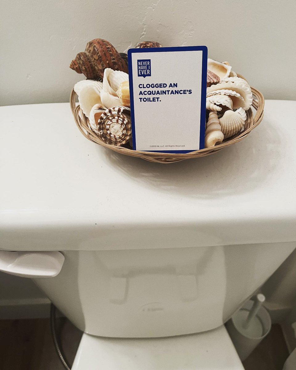 Never have i ever clogged an acquaintance’s toilet 🚽 💩 have you????

#neverhaveiever #neverhaveievergame #game #gamenight #partygame #familygame #truthordare #nojudgment