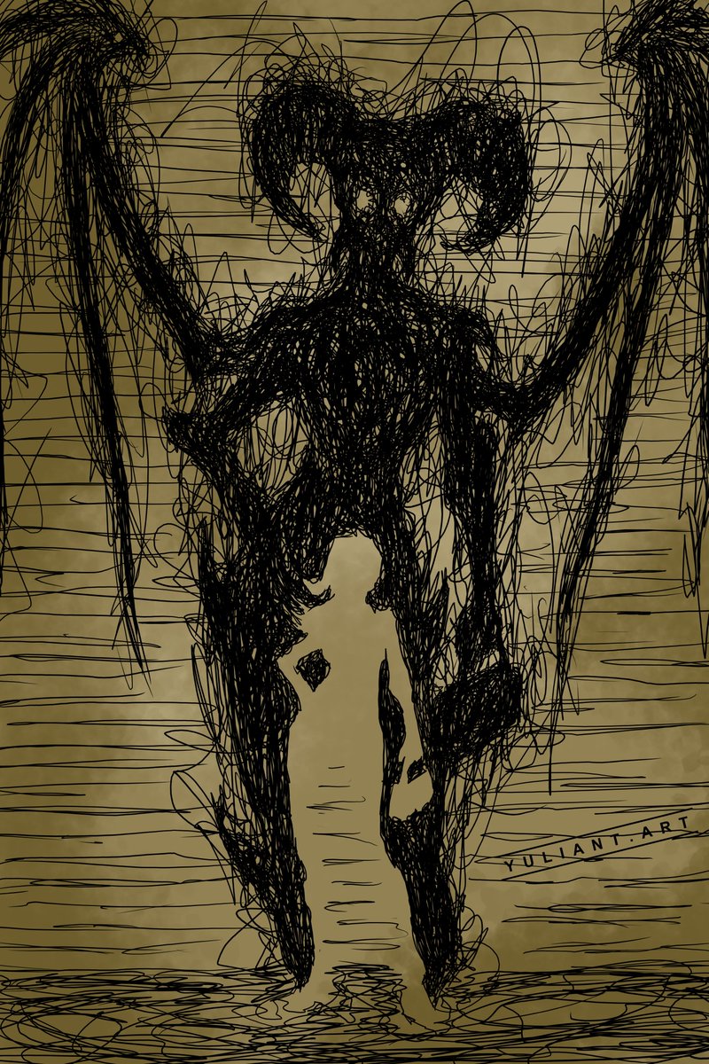 yuliant_art's tweet photo. "Shadow - Deceit"
#art #artwork #illustration #sketch #draw #drawing #digitalart #scribble #scribbleart #scribbleartwork #black #blackart #blackartwork #dark #darkart #darkartwork #horror #horrorart #horrorartwork #creepy #creepyart #creepyartwork #inktober #inktober52 #shadow https://t.co/TnQ6pWm3Vg