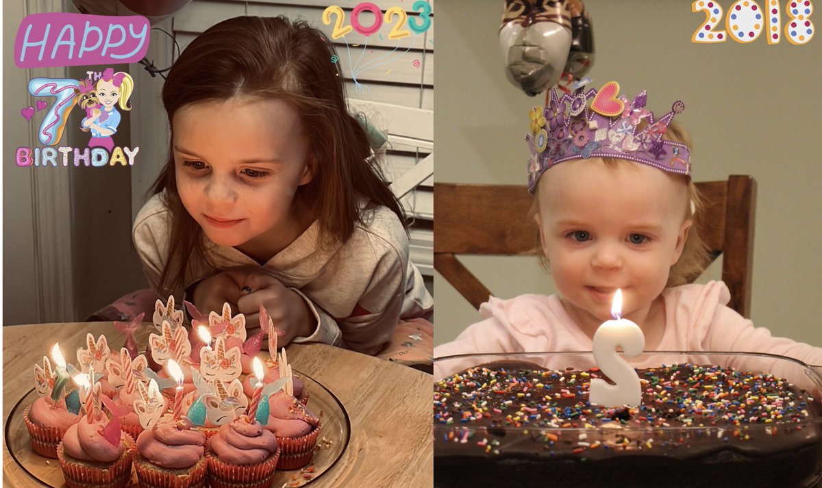 InsideAdmission's tweet photo. Celebrated Z’s 7th Birthday rocking out to @itsjojosiwa and enjoying her mom’s world famous cupcakes!

(Where the heck did the time go???) https://t.co/zH892ThdYU