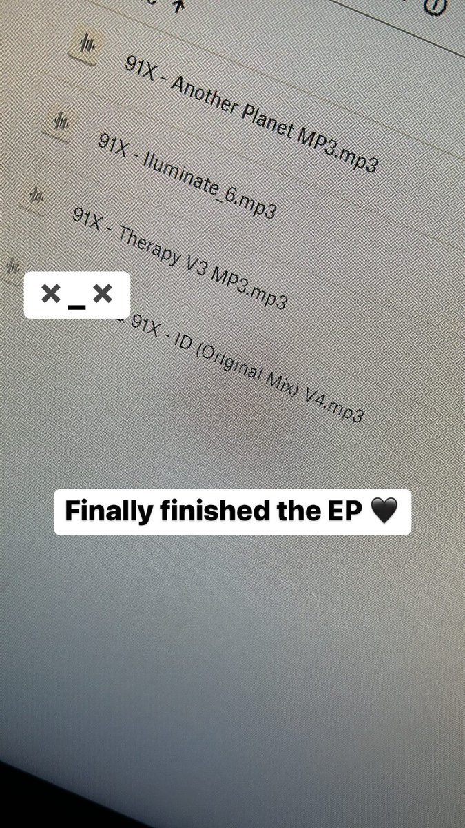 FINALLY FINISHED THIS EP! ✖️_✖️