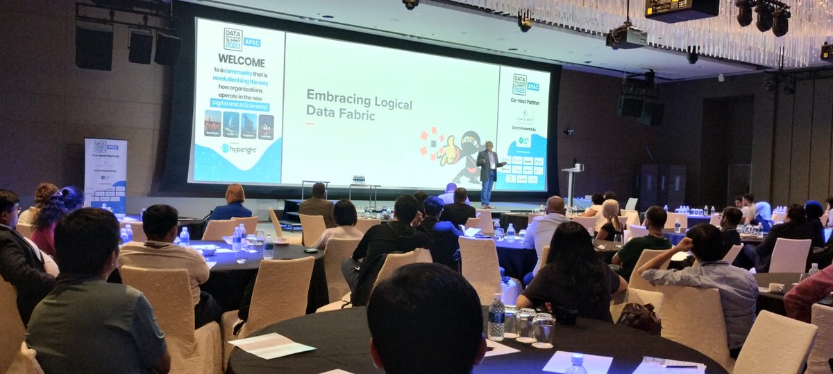 apacdis's tweet photo. Shanmuga Sunthar - Director of Architecture & Chief Evangelist APAC, Denodo, Singapore, will uncover Supercharge Innovation with Logical Data Strategy.
#data2030 #apacdis #innovation #singapore #data #ai #digital #architecture #strategy #machinelearning #datascience #agile https://t.co/s7WMSfvgma