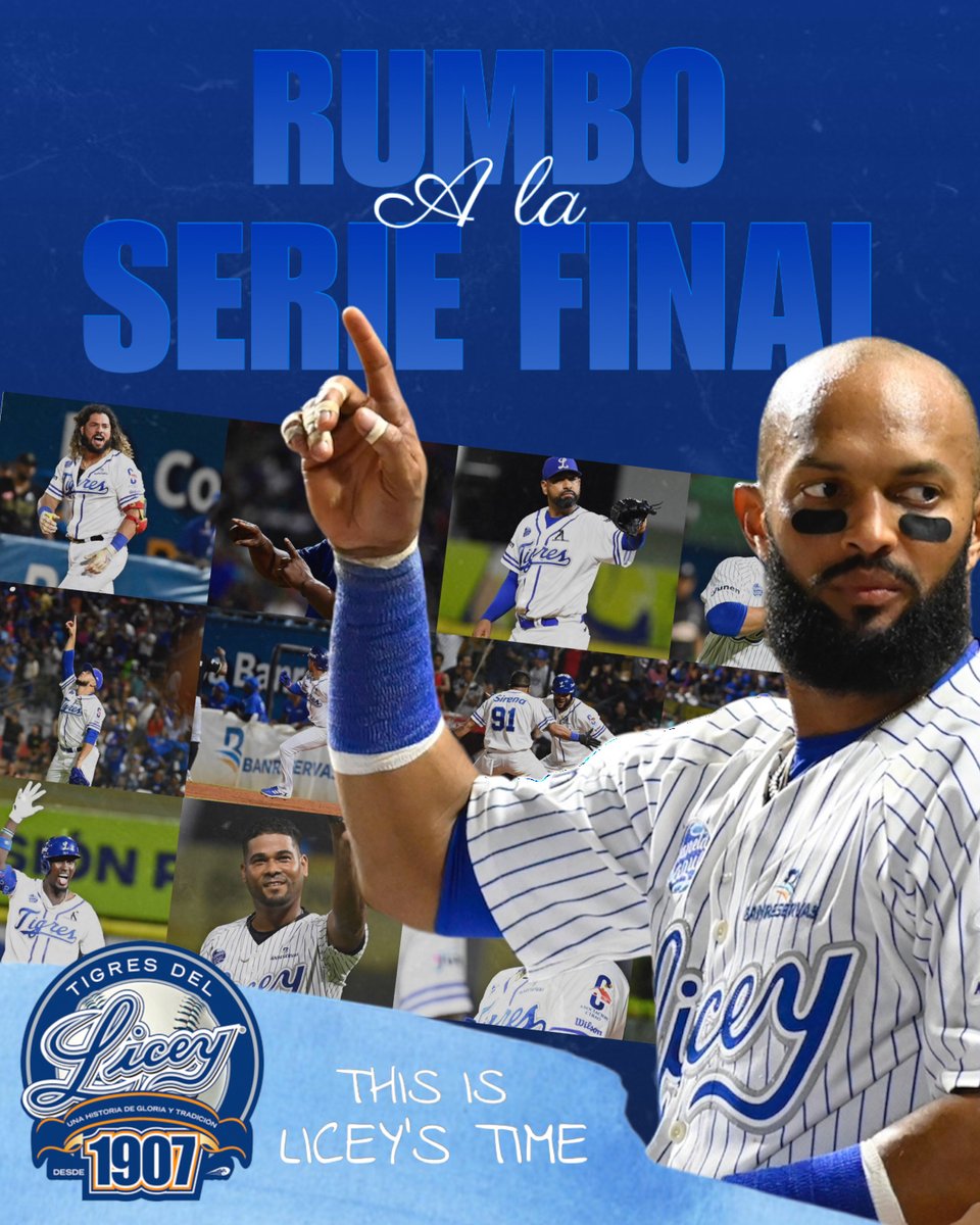 TigresdelLicey's tweet photo. LICEISTAS!!!! 🗣

ESTAMOS EN LA SERIE FINAL!!! 🍾💙🏆

#LICEYCAMPEON 💙 #ThisIsLiceyTime https://t.co/jIPK3EJ09E