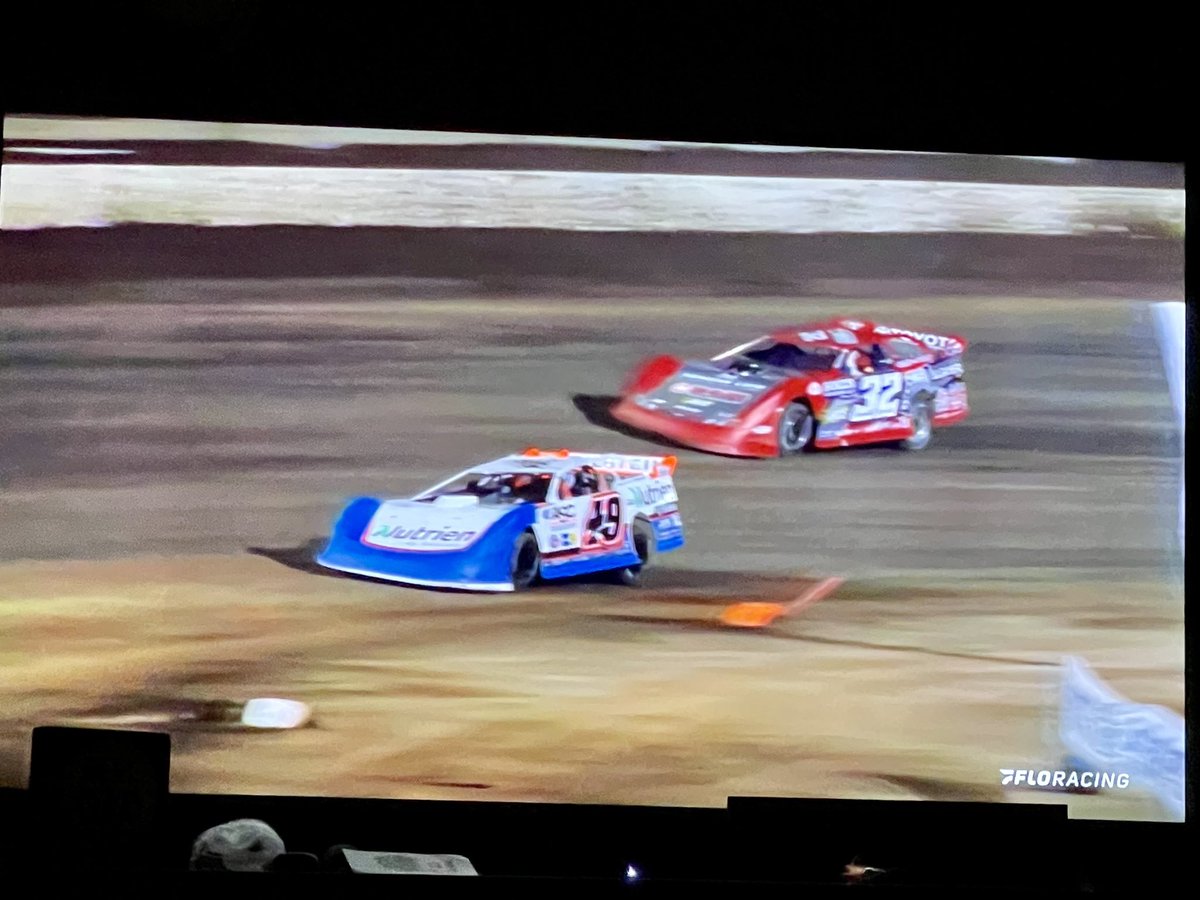 bobdillner's tweet image. What a race between @TheFast49 &amp;amp; @BobbyPierce32 at the @WildWShootout at @VadoSpeedway. 

JD was truly #Superman managing that lapped traffic.  #3for3 #TweetYourFloSeat