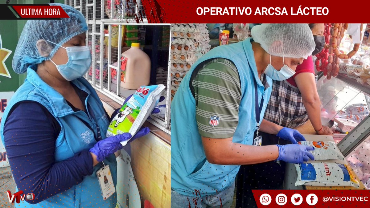 VisionTVec's tweet photo. #ArcsaCZ5 #operativos 

#ARCSA MANTIENE CONTROL DE #LÁCTEOS CON  OPERATIVO A NIVEL NACIONAL 

Link 👇👇👇
https://t.co/XPZLtrrWbX https://t.co/oSITXZUYqA