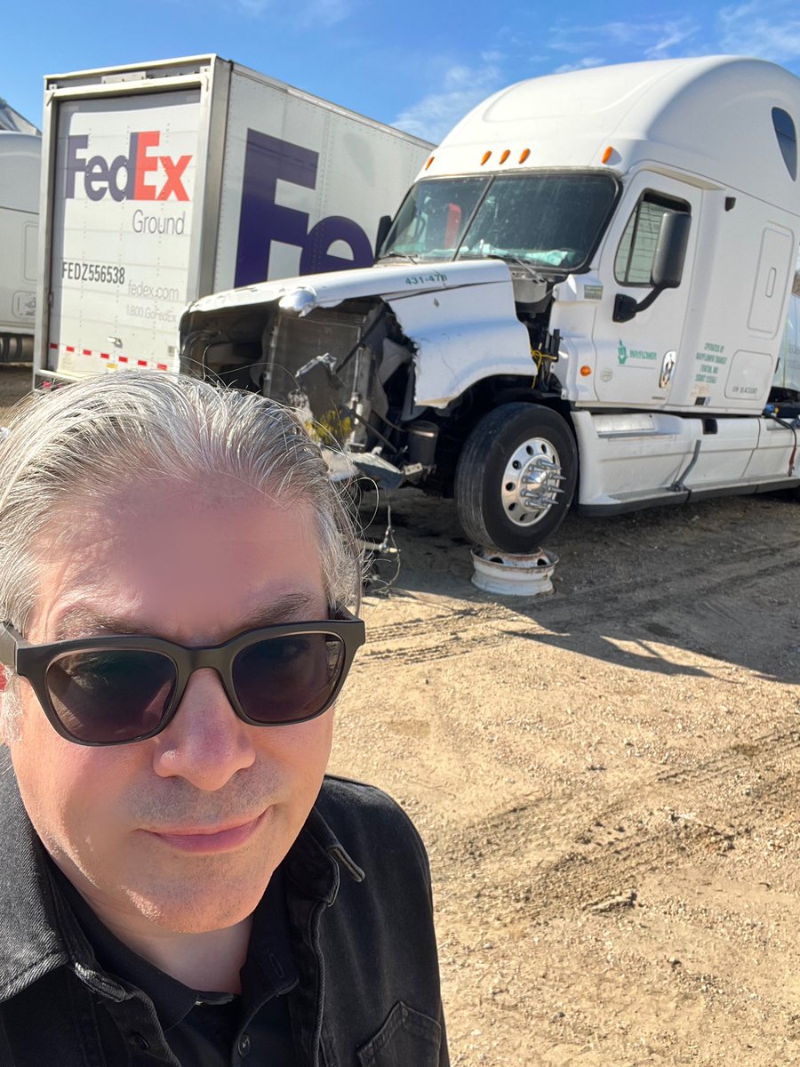 One trucking accident is one too many. Be thankful for every day that God gives you ✝️