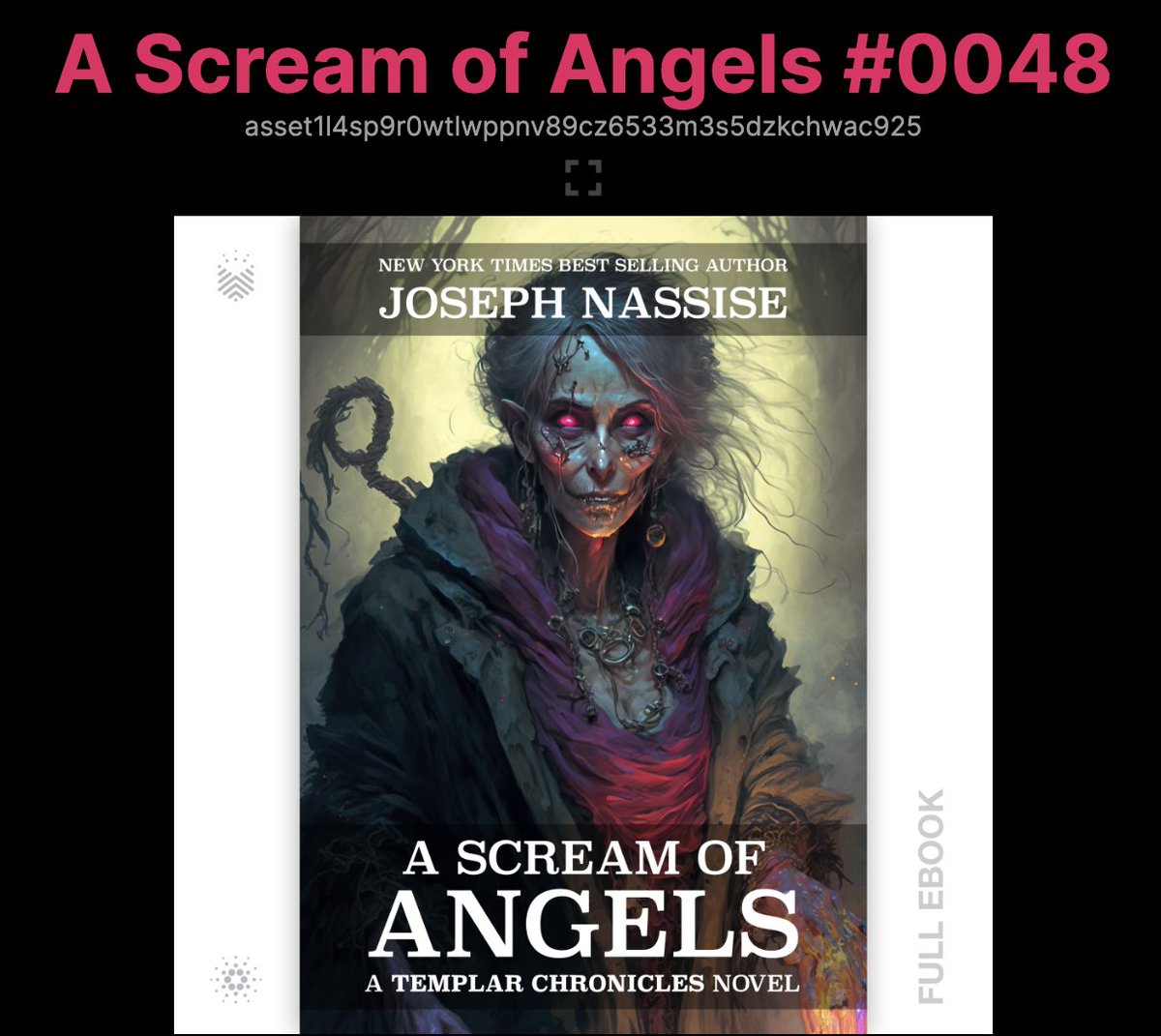 book_io's tweet image. The first NY Times Bestseller to mint with us was @Jnassise. Here's your chance to win 2 books! (One is a 1:1 cover!) 

To enter, like, RT, and follow us and @Jnassise. 

Good luck!