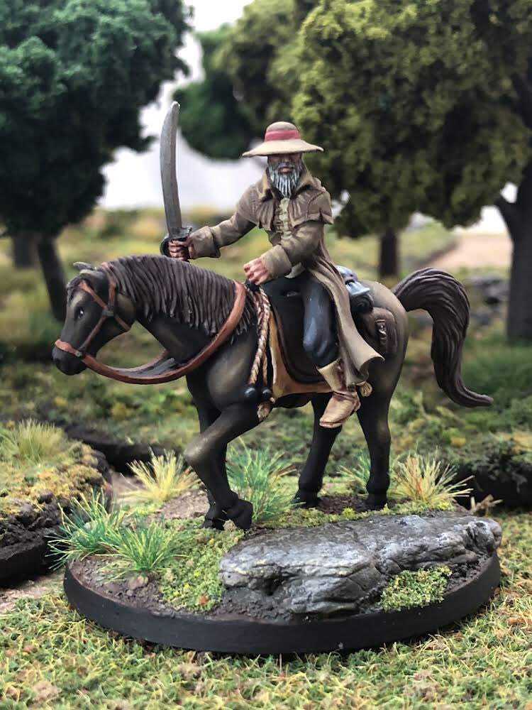 The Bandit Rough Rider painted by <a href="/bluerue/">rusul</a> and available at dgsgames.com/roughrider/  #paintingminiatures #ttrpg #warmongers