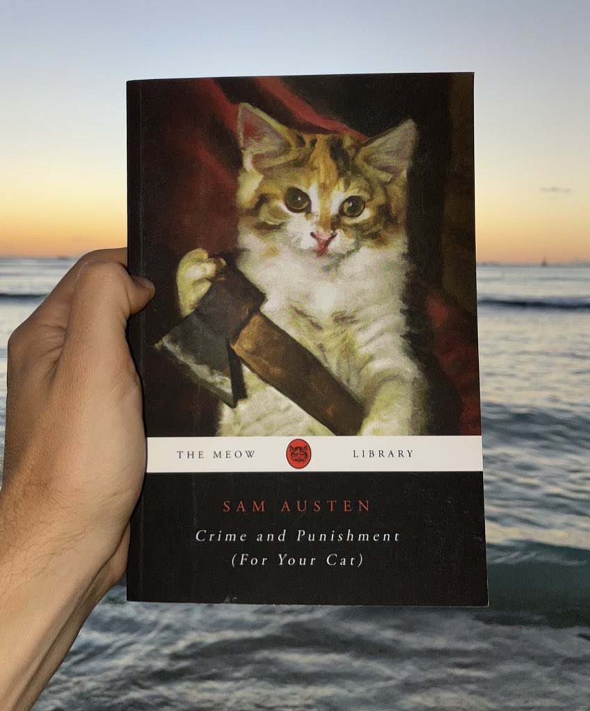 booktycoon's tweet photo. @annakhachiyan I’m a fourth (cat): https://t.co/hlUxlJnmZ6