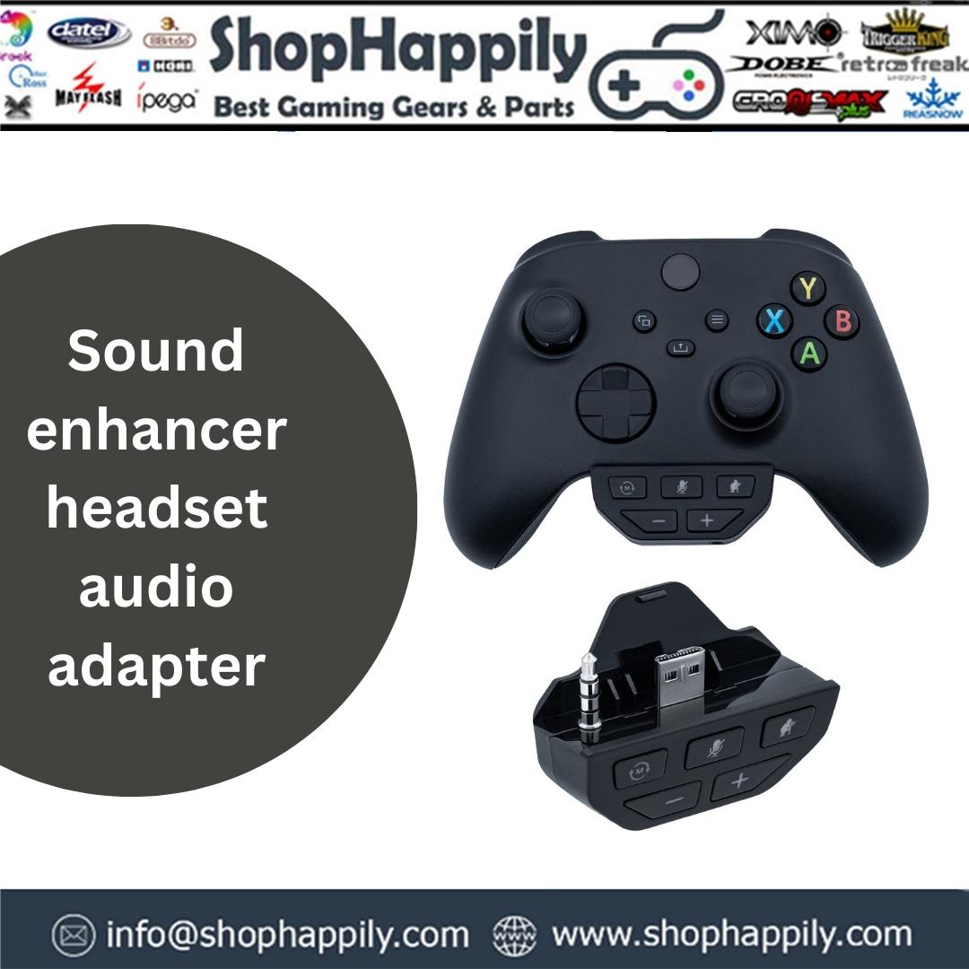 Shophappily1's tweet photo. This headphone adapter is designed for wired stereo gaming headphones to work with all Xbox One and Xbox One S controllers with a 3.5mm Jack, including the newest Xbox Series X/S. Easy to install.
Shop now: https://t.co/aO333YBBk5
#gaming #gamestyle #gameaccessories #pcgaming https://t.co/oZ40xmIsXO